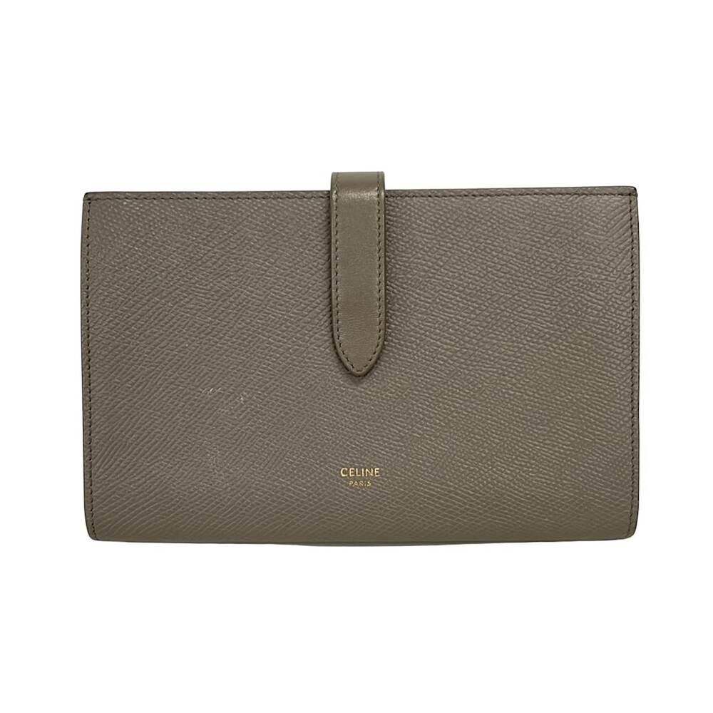 Celine Large Strap Wallet Bifold Wallet